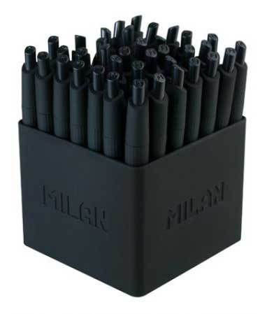 MİLAN P1 TOUCH MİNİ TÜK.KAL.SİYAH 40LI ML176531140