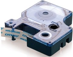 DYMO ŞERİT D1 12MMx7MT BEYAZ/SİYAH 720530 45013