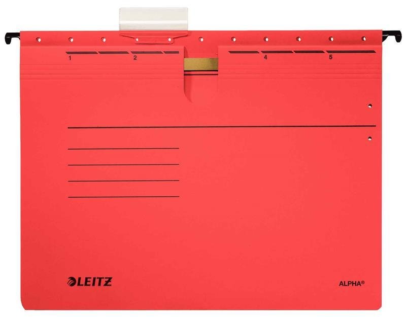 LEITZ ASKILI DOSYA L-1984 KIRMIZI
