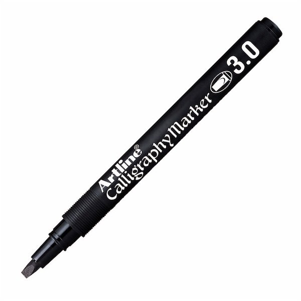 ARTLINE KALİGRAFİ KALEMİ PERMANENT SİYAH 813