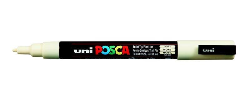 UNİ POSTER MARKÖRÜ POSCA PC-3M 0.9-1.3 FİLDİŞİ