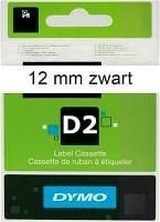 DYMO ŞERİT D2 12MMX10MT BEYAZ/SİYAH 721090