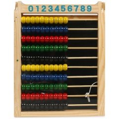 BU-BU AHŞAP YAZI TAHTALI ABAKÜS BUBU-AA0006
