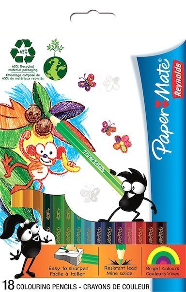 PAPERMATE KURUBOYA KALEMİ 18 Lİ S0689661