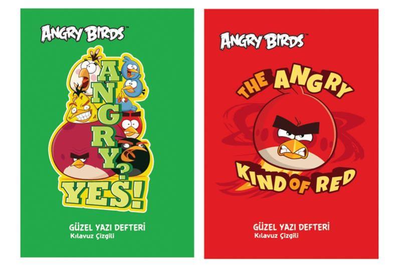 KESKİN GÜZEL YAZI DEFTERİ A4 ANGRY B40YP 280200-46