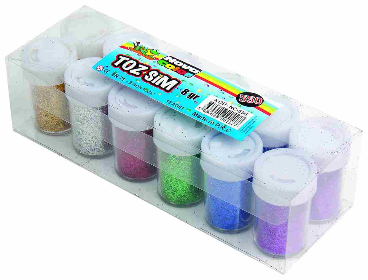 NOVA COLOR TOZ SİM 8 GR NC-550