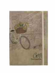 LİZ DEFTER KRAFT SERT K. LASTİKLİ IVORY ÇİZ.KF129Ç