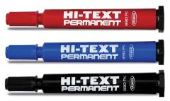 HI-TEXT PERMANENT M. KESİK UÇLU KIRMIZI 830PC