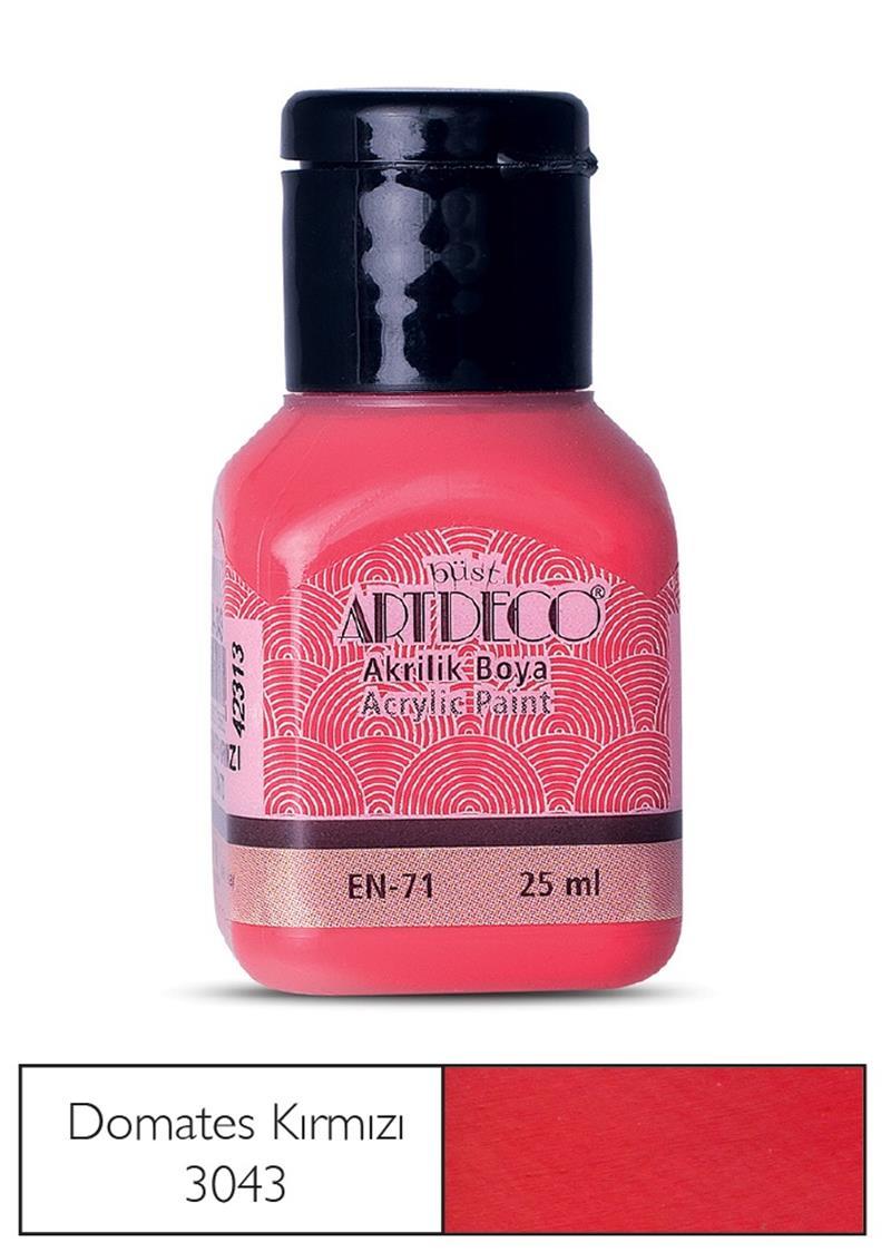 ARTDECO AKRİLİK BOYA 25 ML DOMATES KIR Y-070A-3043