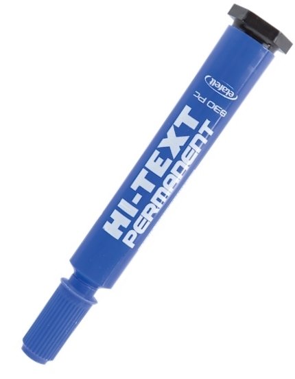 HI-TEXT PERMANENT M. KESİK UÇLU MAVİ 830PC