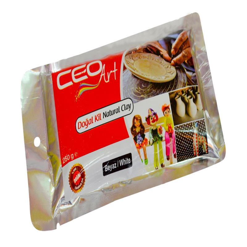 CEOART KİL BEYAZ DOĞAL 250 GR. CEO-DK0001