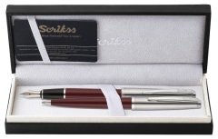 SCRIKSS DOLMAKALEM+TÜKENMEZ 78 BORDO LÜKS KUTU