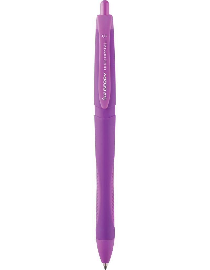 SERVE JEL KALEM BERRY 07 KOYU LİLA SV-BRGEL07-KLL
