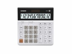 CASIO HESAP MAKİNESİ MASAÜSTÜ DH-12-WE 12 HANE