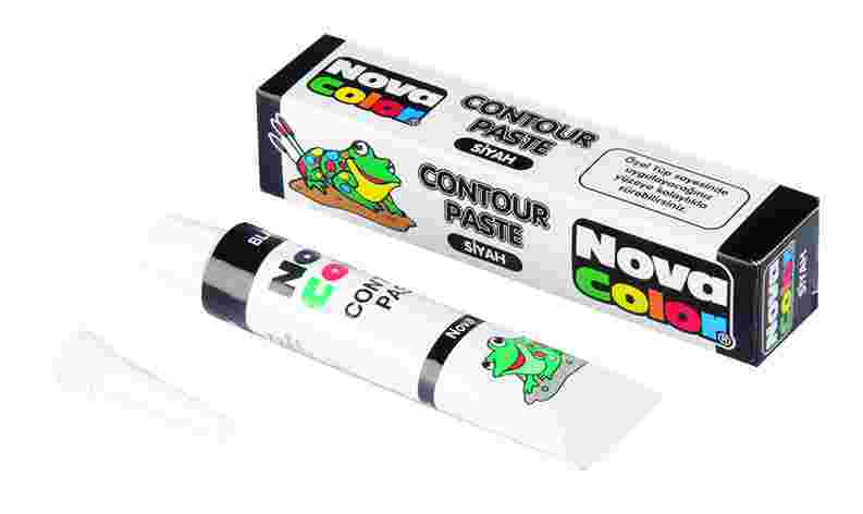 NOVA COLOR CONTOUR(KONTUR)PASTE SİYAH NC-184