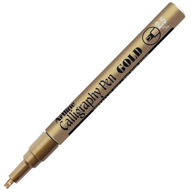ARTLINE KALİGRAFİ KALEMİ ERGOLINE 993XF ALTIN