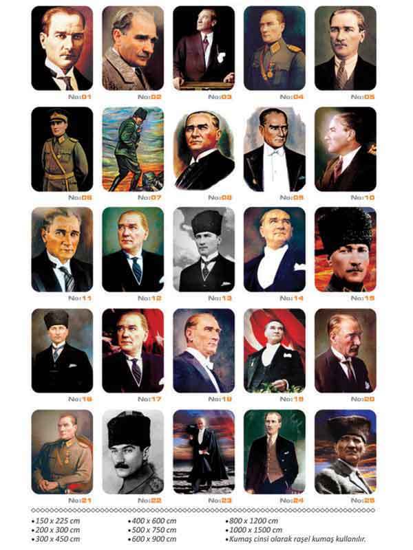 BUKET ATATÜRK POSTERİ 200X300 BKT-144