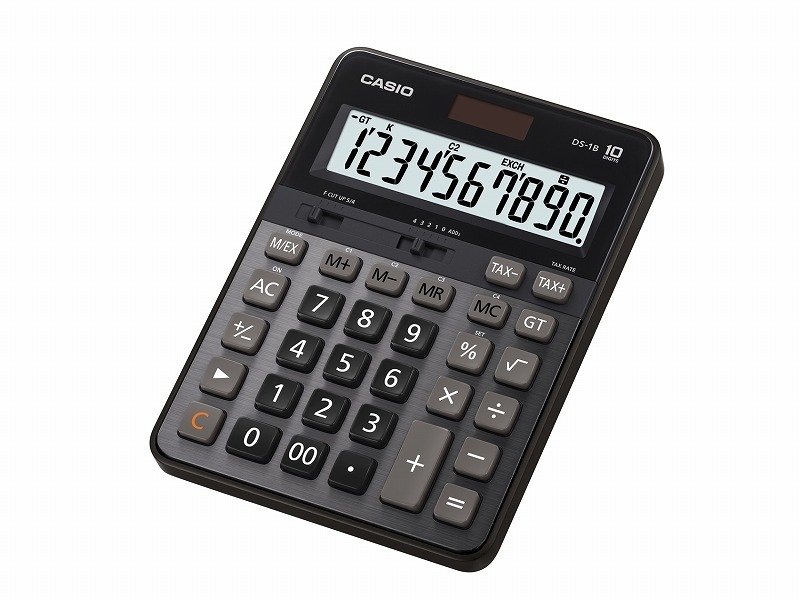 CASIO HESAP MAKİNESİ MASAÜSTÜ DS-1B 10 HANE PROF