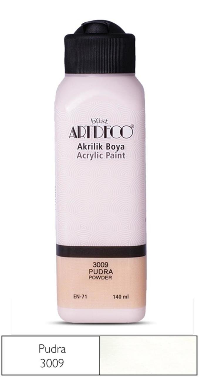 ARTDECO AKRİLİK BOYA 140 ML PUDRA Y-070R-3009