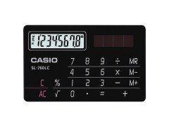 CASIO HESAP MAKİNESİ CEP TİPİ SL-760LC-BK 8 HANE