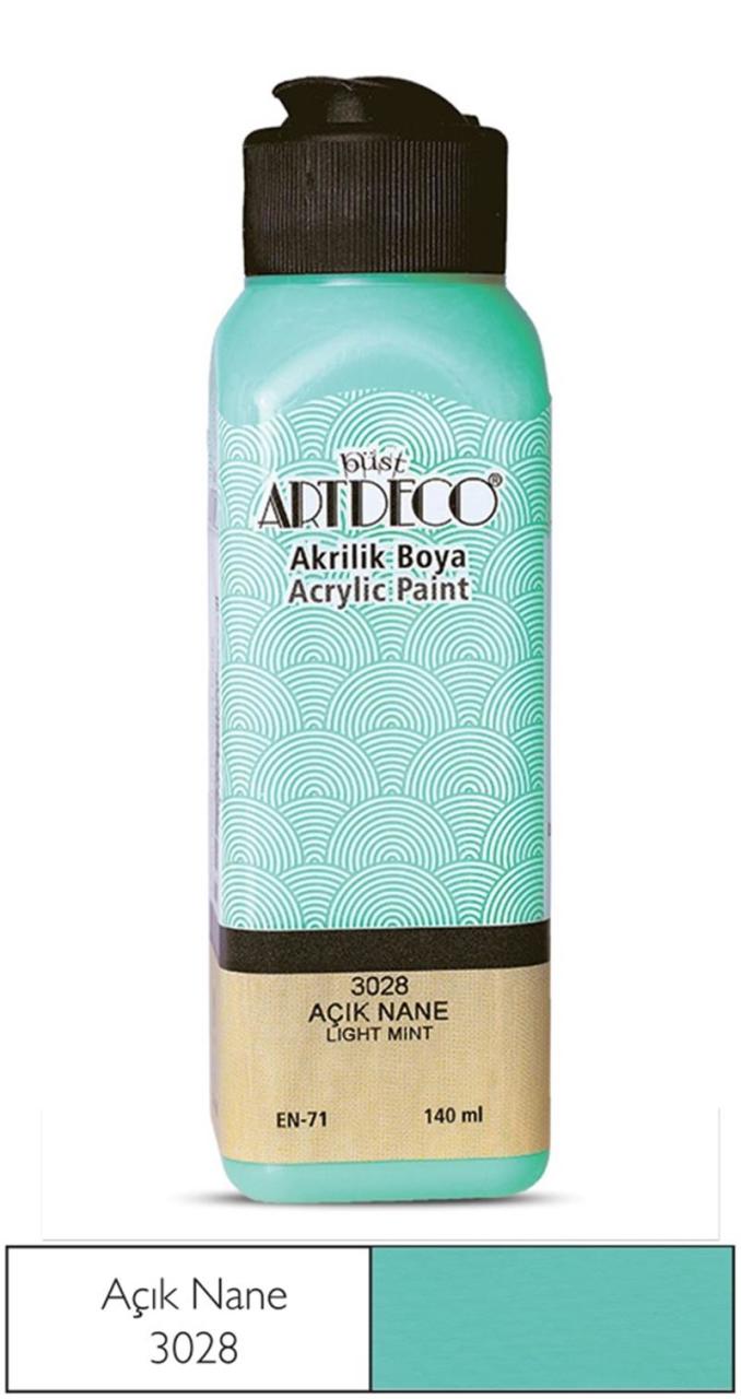 ARTDECO AKRİLİK BOYA 140 ML AÇIK NANE Y-070R-3028