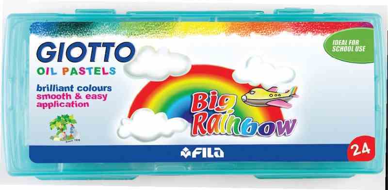 GIOTTO PASTEL BOYA BIG RAINBOW 24 LÜ 295200