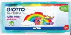 GIOTTO PASTEL BOYA BIG RAINBOW 24 LÜ 295200