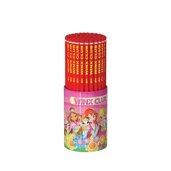 YAYGAN KIRMIZI KALEM 72Lİ WINX 65325