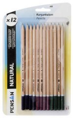 PENSAN KURŞUN KALEM NATURAL 12 Lİ BLİSTER 12210