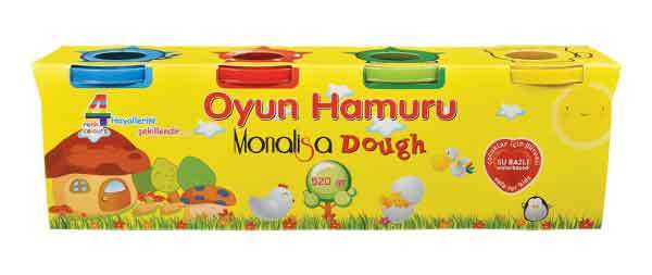 SÜDOR OYUN HAMURU MONALİSA 4X120 G SD244