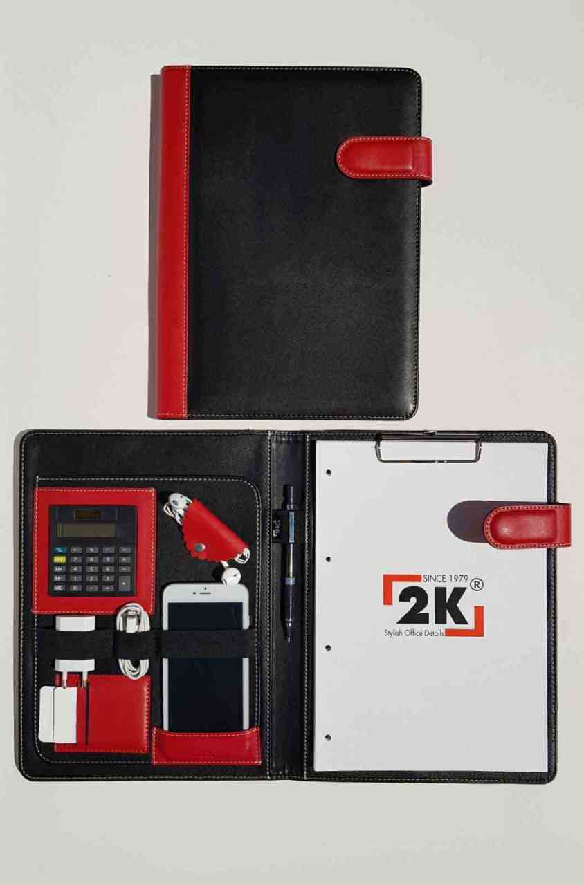 2K SEKRETERLİK A4 S.DERİ GARNİLİ TEL.KILIFLI 7000