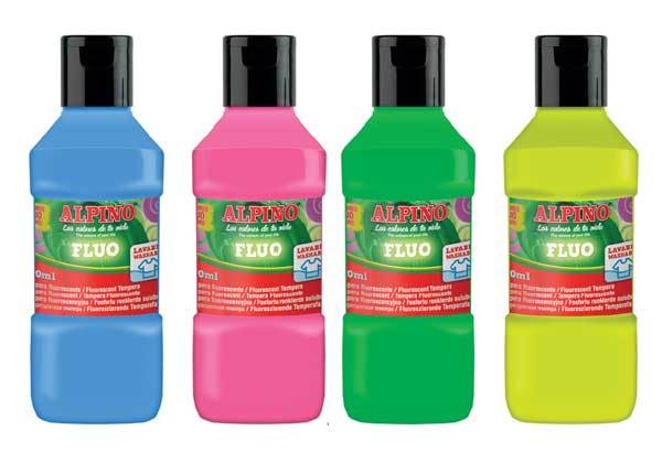 ALPINO SULUBOYA 250 ML FLUO 4 RENK FOSFORLU DM-49