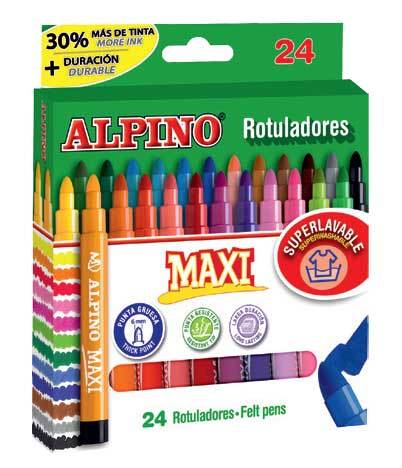 ALPINO KEÇELİ KALEM 24 LÜ MAXI AR-07