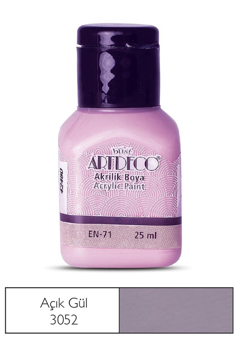 ARTDECO AKRİLİK BOYA 25 ML AÇIK GÜL 070A-3052
