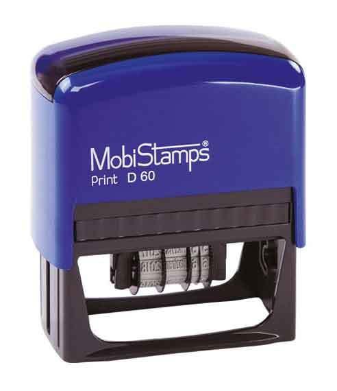 MOBİSTAMPS TARİH KAŞE DİKDÖRTGEN D-60