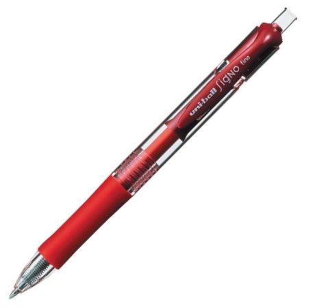 UNİ JEL KALEM SIGNO RETRACTABLE UMN-152 0.7 KIRMIZ