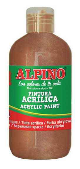 ALPINO AKRİLİK BOYA 250 ML METALİK BRONZE DV-0134