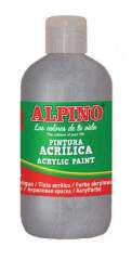 ALPINO AKRİLİK BOYA 250 ML METALİK GÜMÜŞ DV-0135