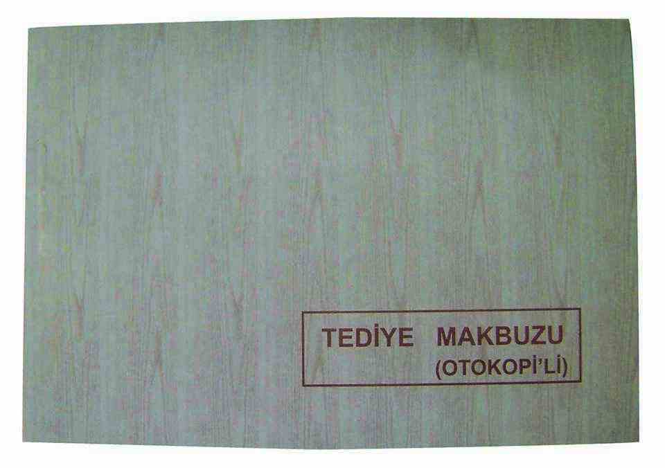 DİLMAN TEDİYE MAKBUZU OTOKOPİLİ