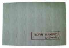 DİLMAN TEDİYE MAKBUZU OTOKOPİLİ