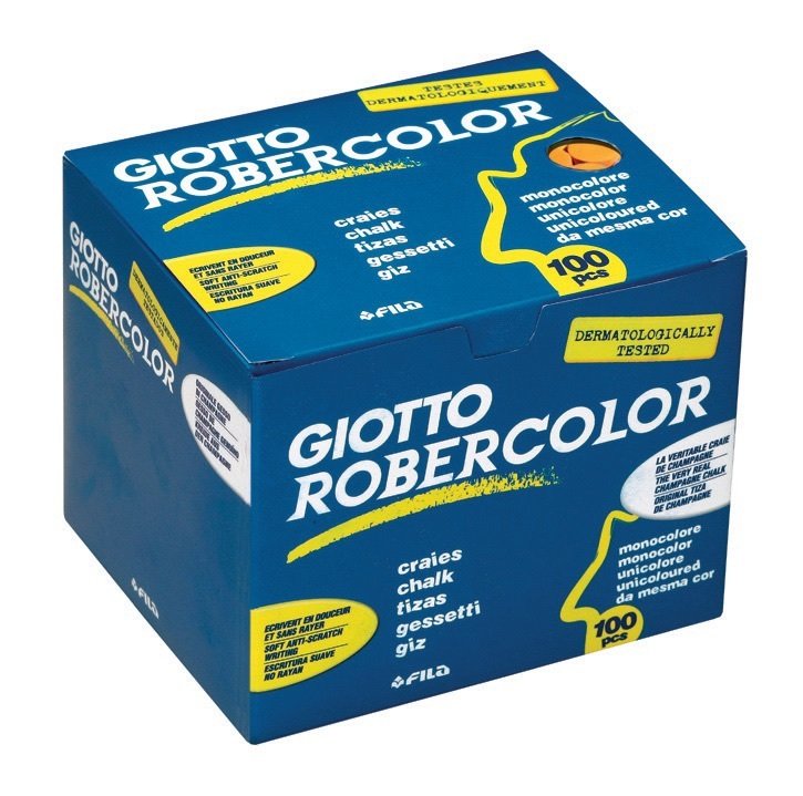 ROBERCOLOR TEBEŞİR 100 LÜ SARI 539601