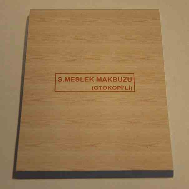DİLMAN SERBEST MESLEK MAKBUZU OTOKOPİLİ 3 N