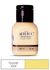 ARTDECO AKRİLİK BOYA 25 ML AYÇİÇEĞİ 070A-3058