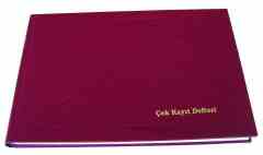 DİLMAN ÇEK KAYIT DEFTERİ 17X24 48 YP