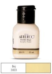 ARTDECO AKRİLİK BOYA 25 ML BEJ 070A-3003