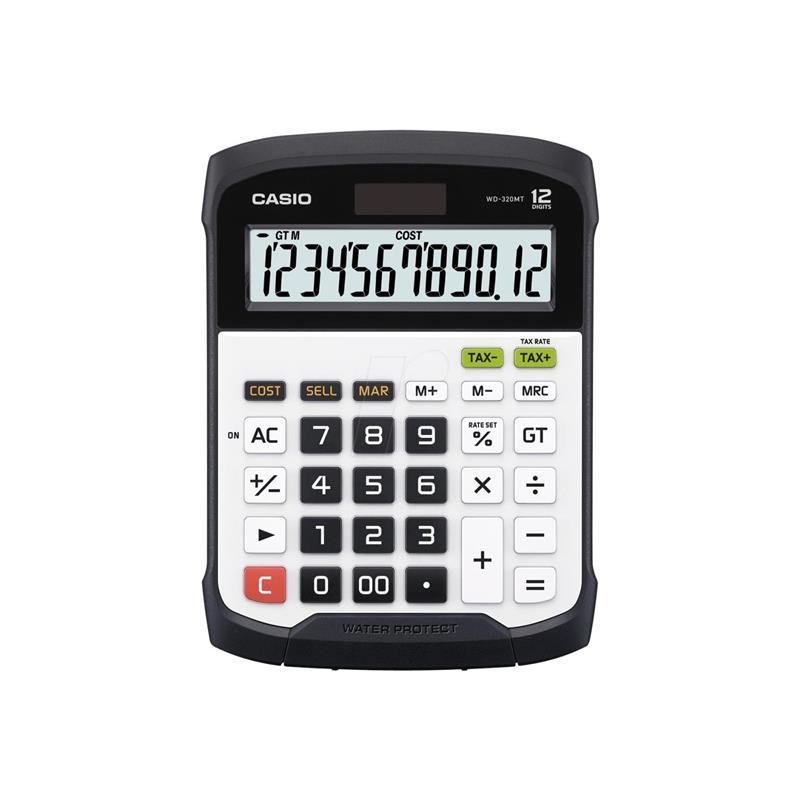 CASIO HESAP MAKİNESİ MASAÜSTÜ WD-320MT 12 HANE