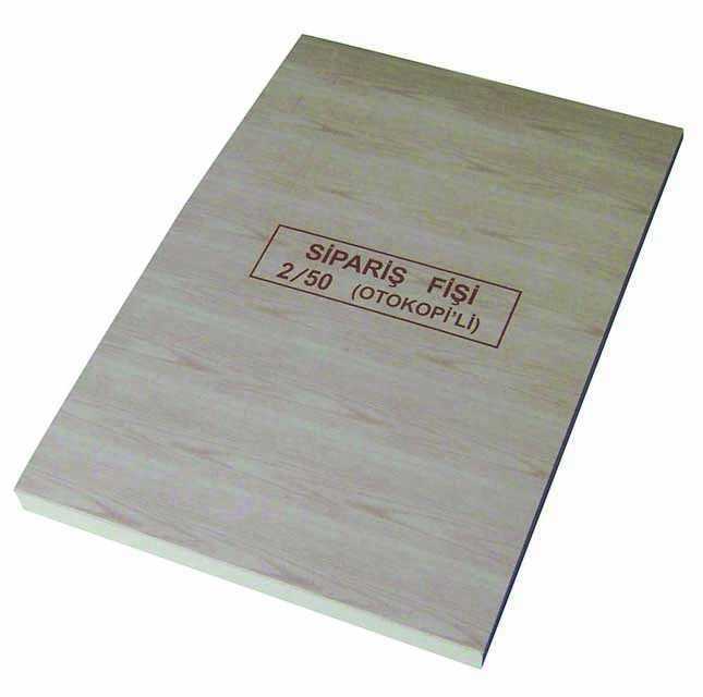DİLMAN SİPARİŞ FİŞİ OTOKOPİLİ 2X50 3 NÜSHA