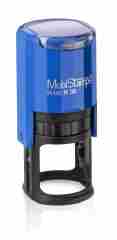 MOBİSTAMPS KAŞE YUVARLAK R-30 MAVİ KEÇELİ