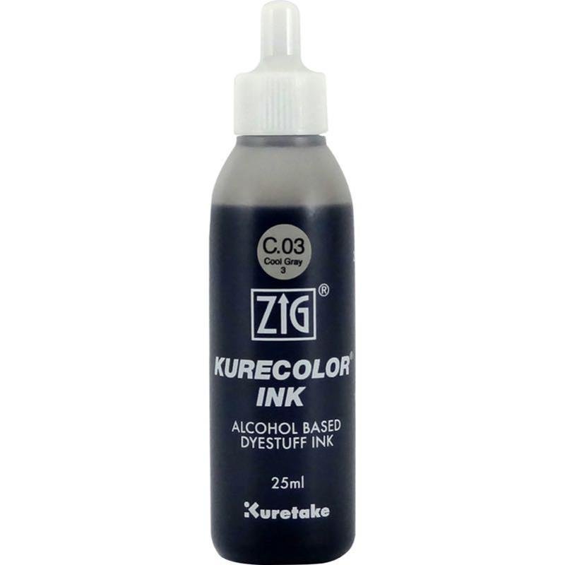 ZIG KURECOLOR MÜREKKEP KCR-25 C03 COOL GRAY 3