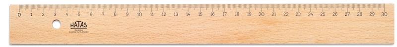 HATAS CETVEL TAHTA TAKVİYESİZ 30 CM 00035